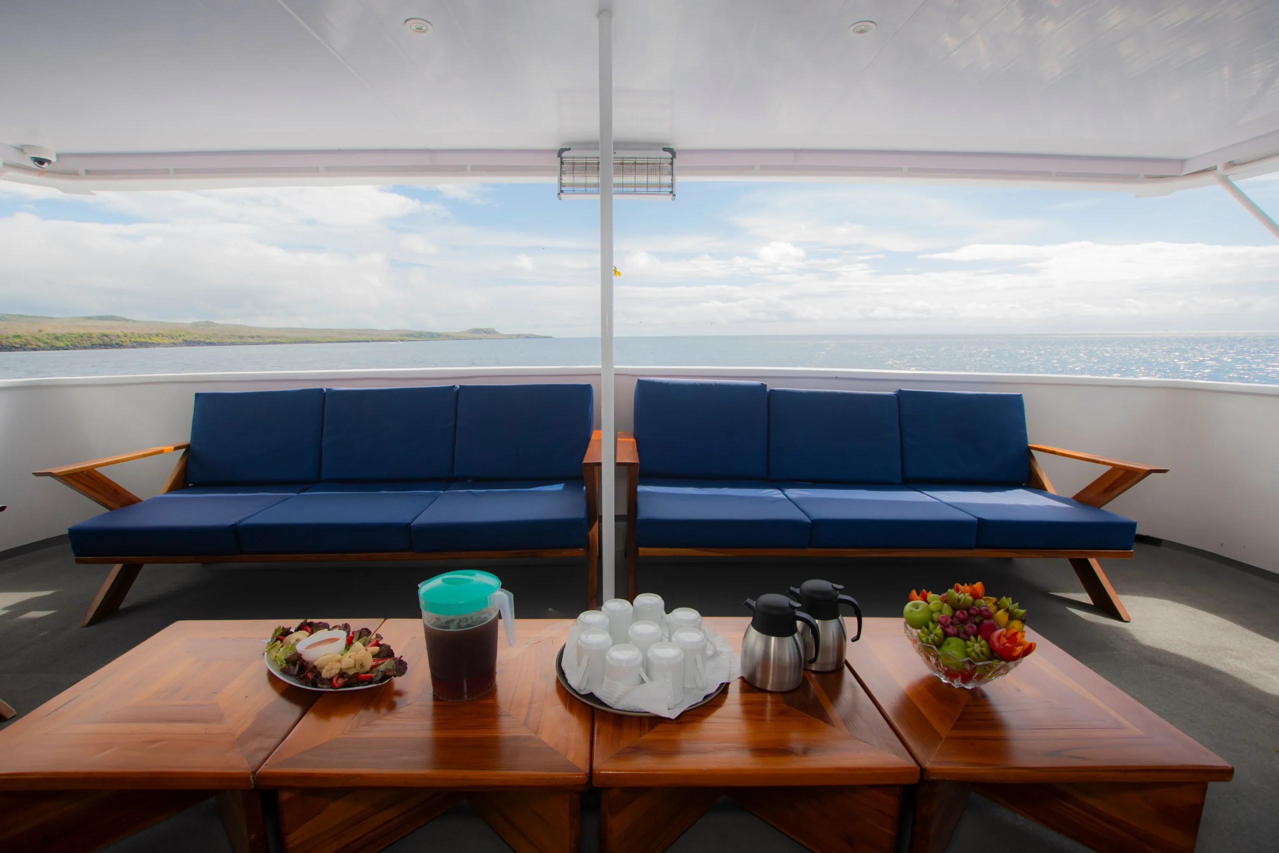 Upper-deck seating